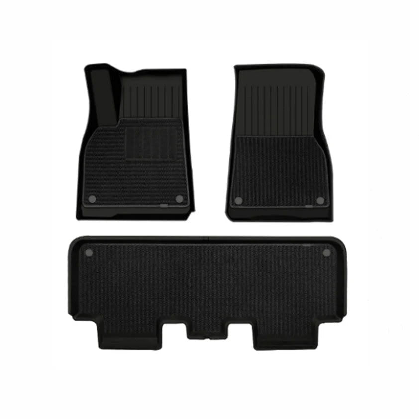 TPE+Menes Double Layer Floor Mats for Tesla Model 3/Y - Teskay