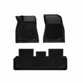TPE+Menes Double Layer Floor Mats for Tesla Model 3/Y Model 3（2021-2023.10） Left-Hand Drive（3 Pcs）