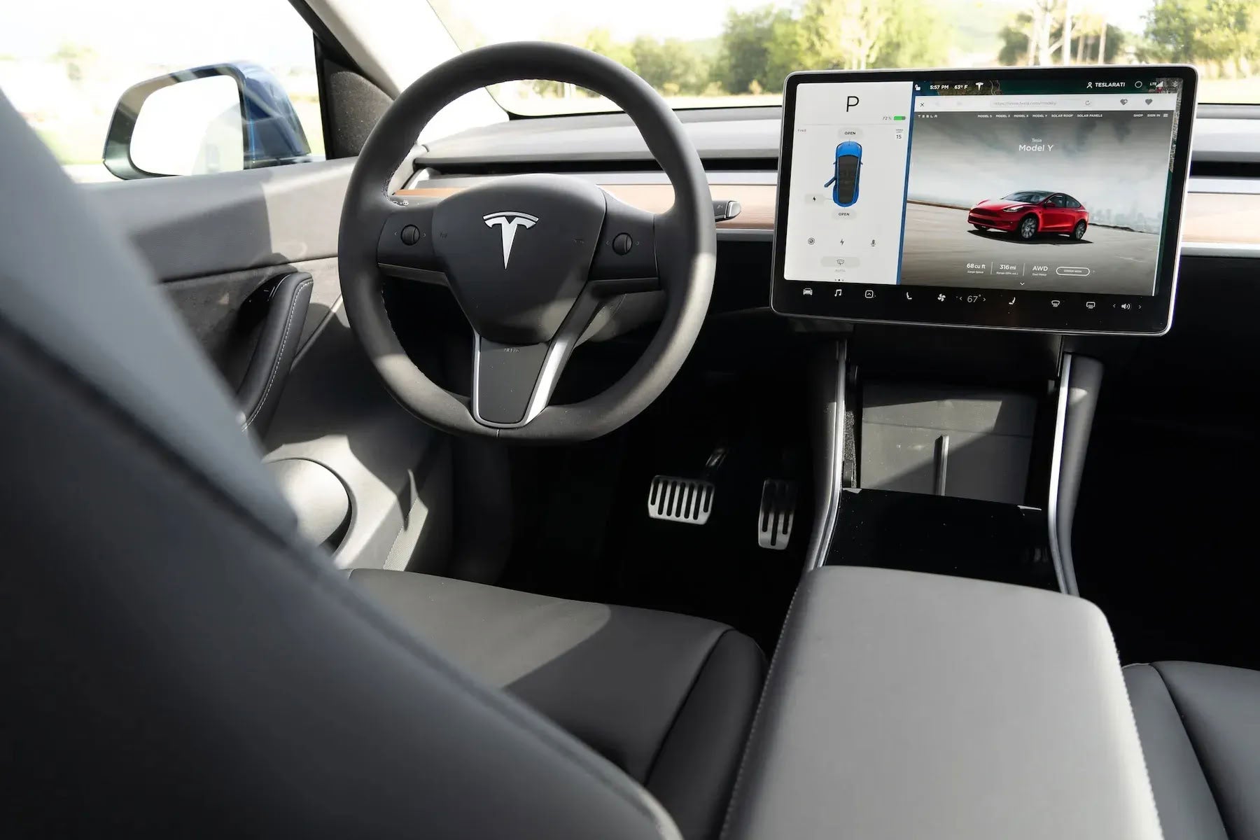 Foot Pedals for Tesla Model 3/Y