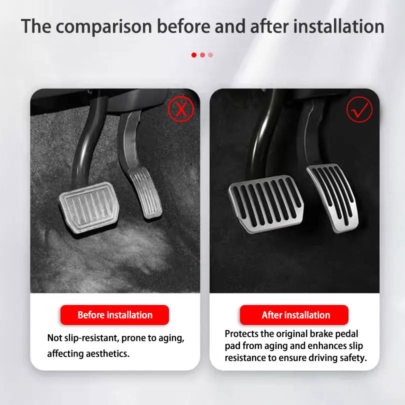 does tesla have a brake pedal Foot Pedals for Tesla Model 3/Y – Teskay