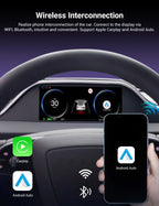 Tesla 8.9 Inch Dashboard Display with Ambient Lighting for Model 3 Highland/Model Y Juniper