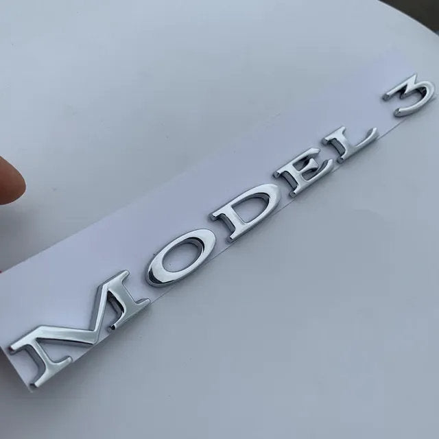Tesla Black Emblem
