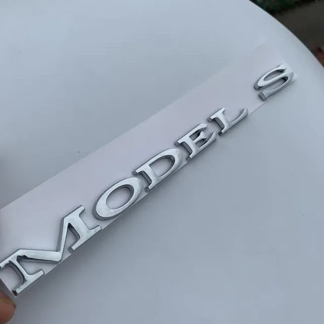 Tesla Black Emblem