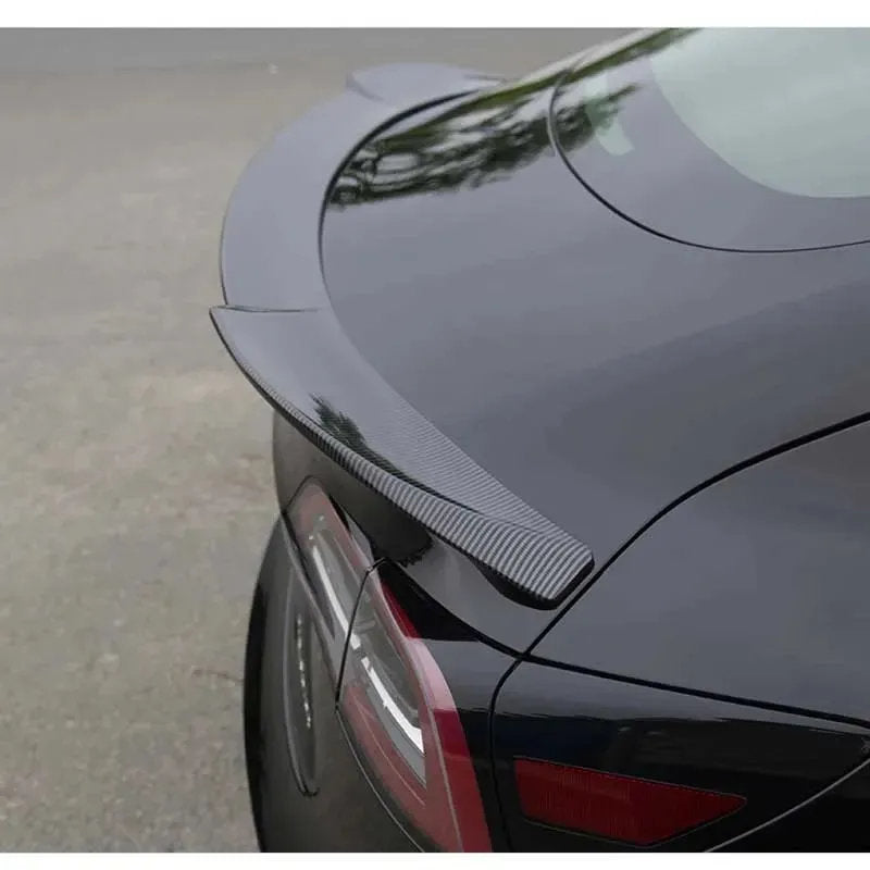Tesla Carbon Fiber Spoiler Model 3 ABS Plastic