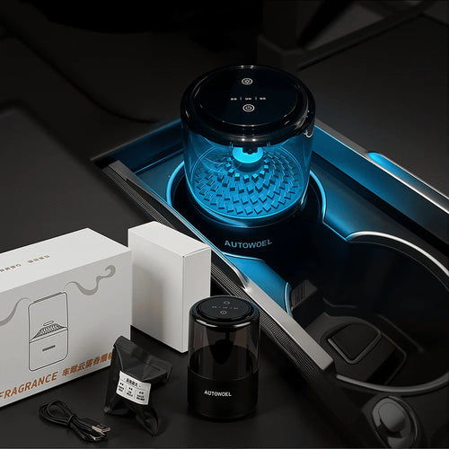 Tesla Cloud Mist Car Diffuser with Ambient Lighting – For Model 3/Y/S/X | Relaxing Aroma & Mood Lighting - teskay