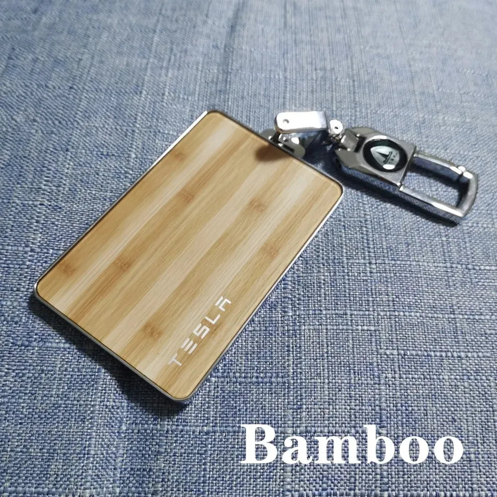 Tesla Key Card Holder - Zinc Alloy Full Protection (for Model S/3/X/Y)-1