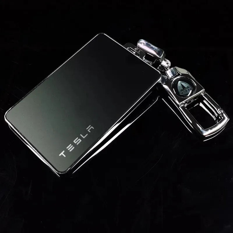 Tesla Key Card Holder - Zinc Alloy Full Protection (for Model S/3/X/Y)-2
