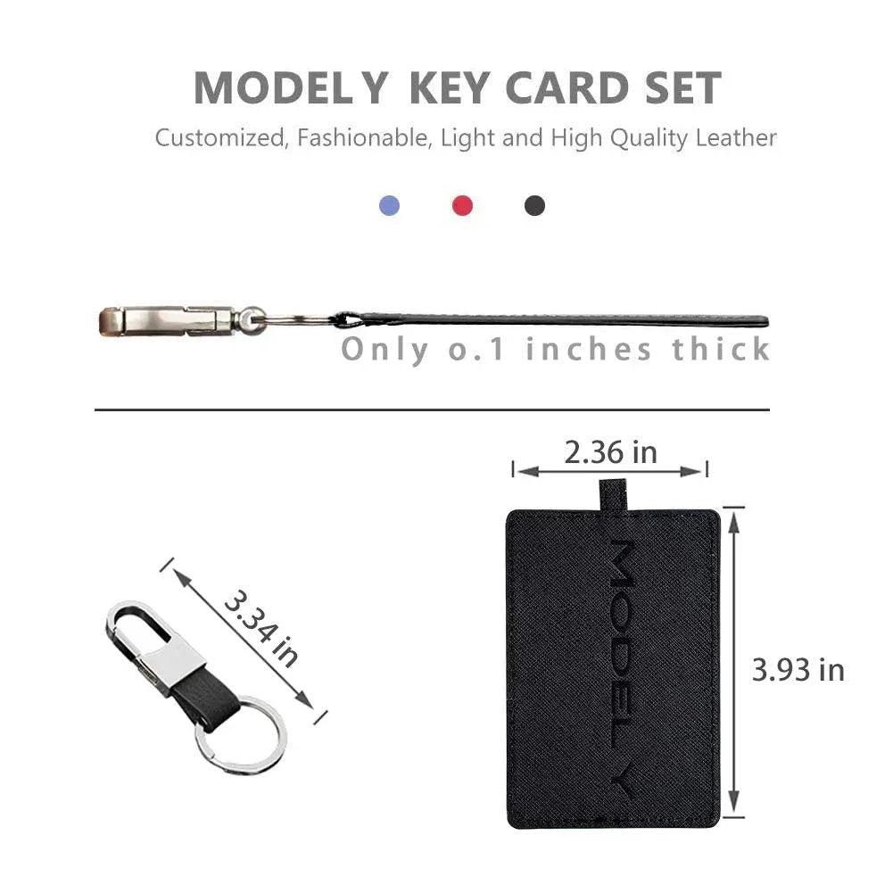 Tesla Model 3/Y Card Key Holder - Precision Fit & Signal Friendly-5