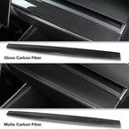 Tesla Model 3/Y Dashboard Cover - Real Molded Carbon Fiber