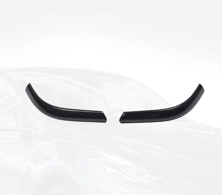 Tesla Model 3/Y Door Anti-Collision Strip Carbon Fiber Texture Side Mirror