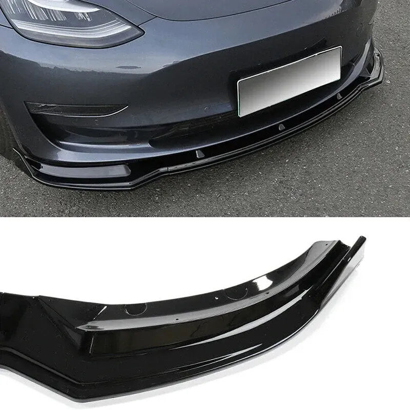 Tesla Model 3/Y Front Lip ABS Painted Spoiler (2019-2024)