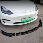 Tesla Model 3/Y Front Lip ABS Painted Spoiler (2019-2024)