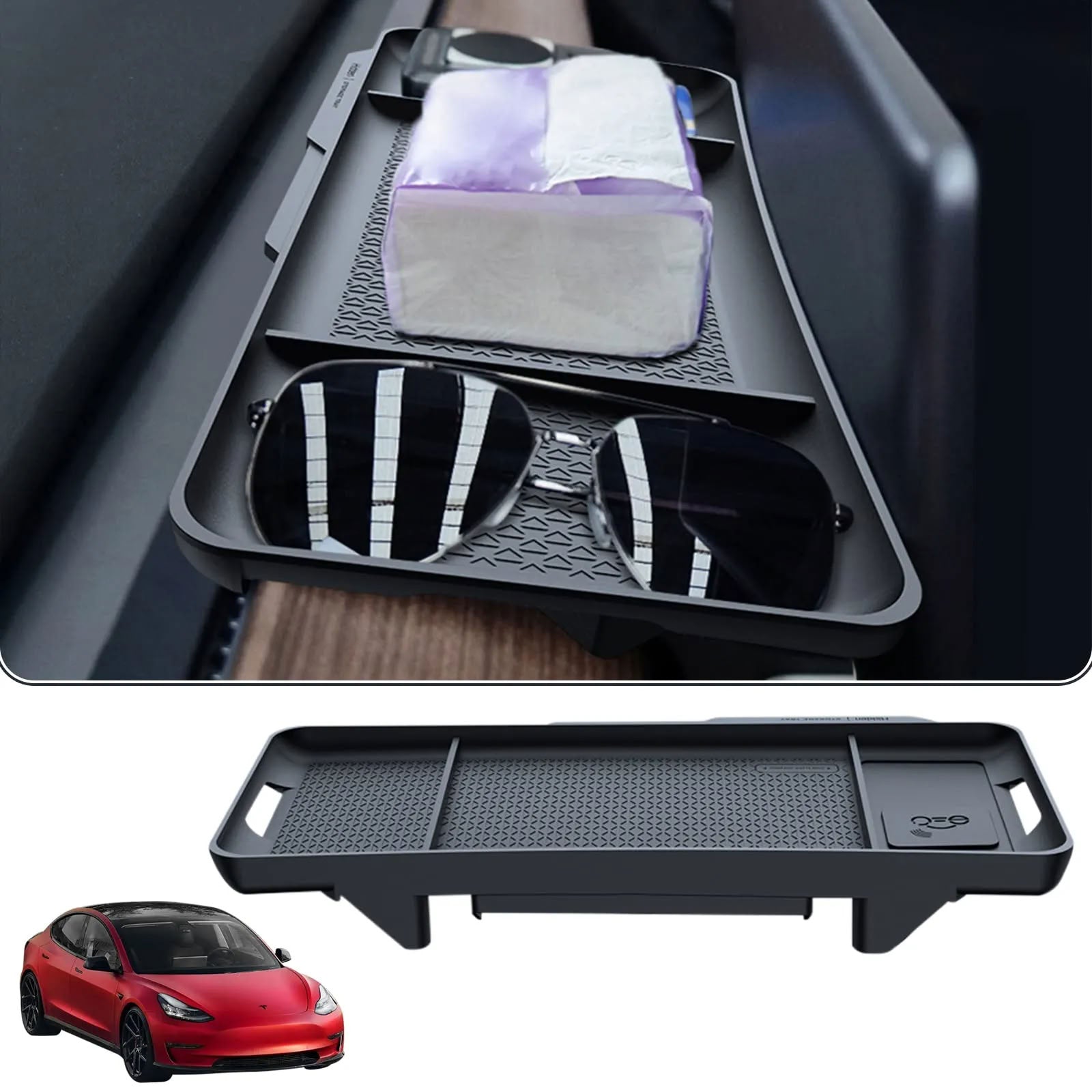 Tesla Model 3/Y Hidden Dashboard Storage Tray