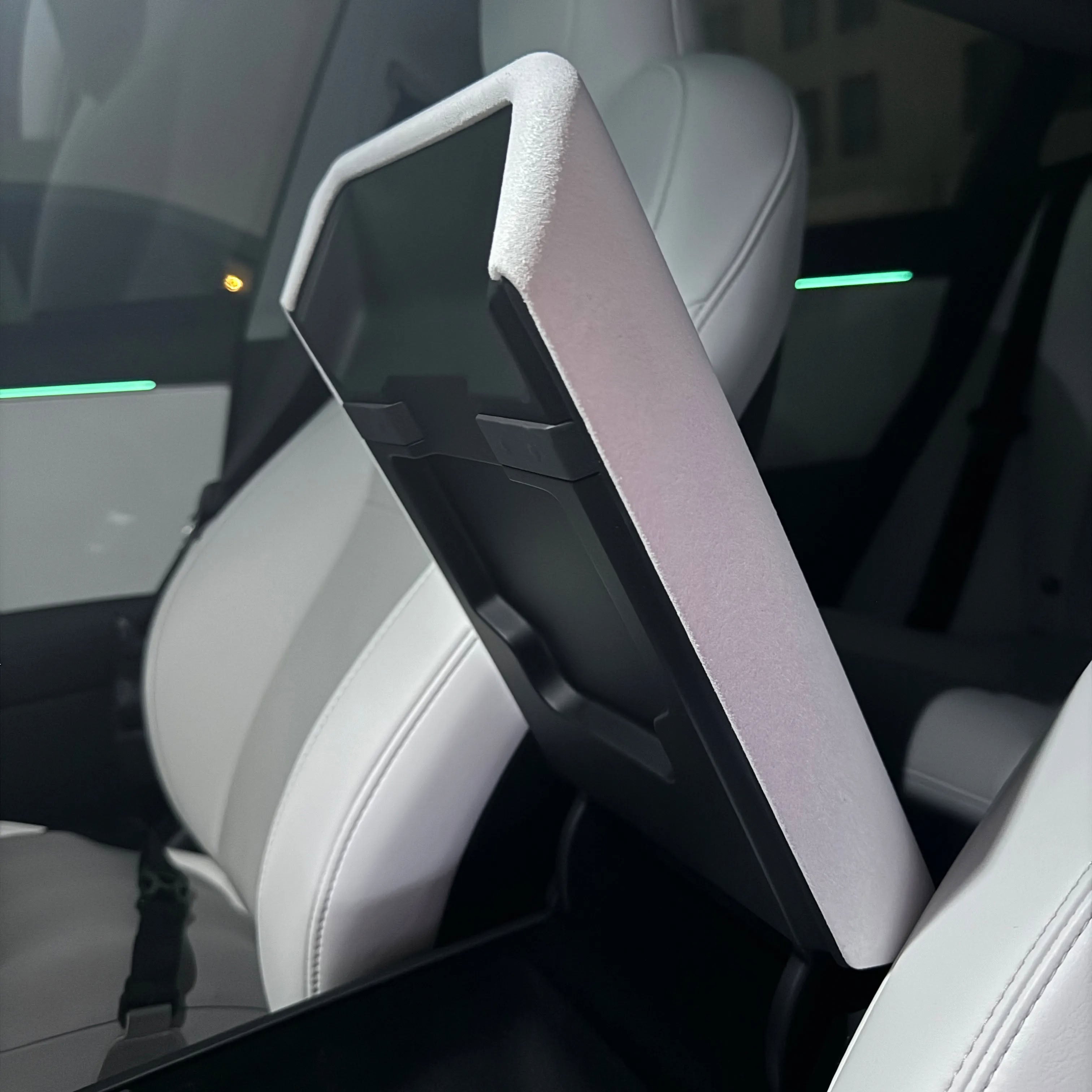 Tesla Model 3 Highland / Y Juniper Suede Armrest Cover & Interior Trim Kit (5-Piece)-12