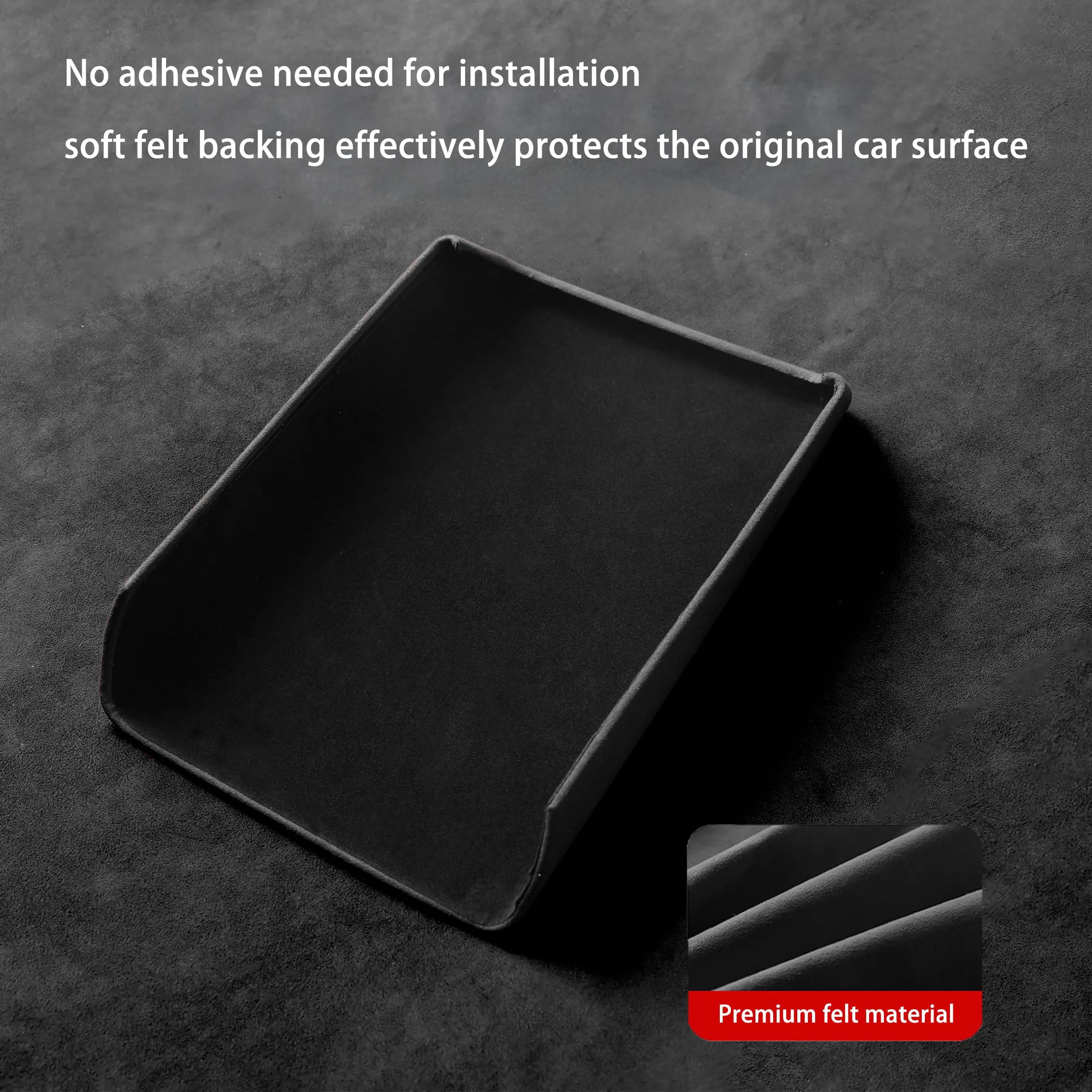 Tesla Model 3 Highland / Y Juniper Suede Armrest Cover & Interior Trim Kit (5-Piece)-10