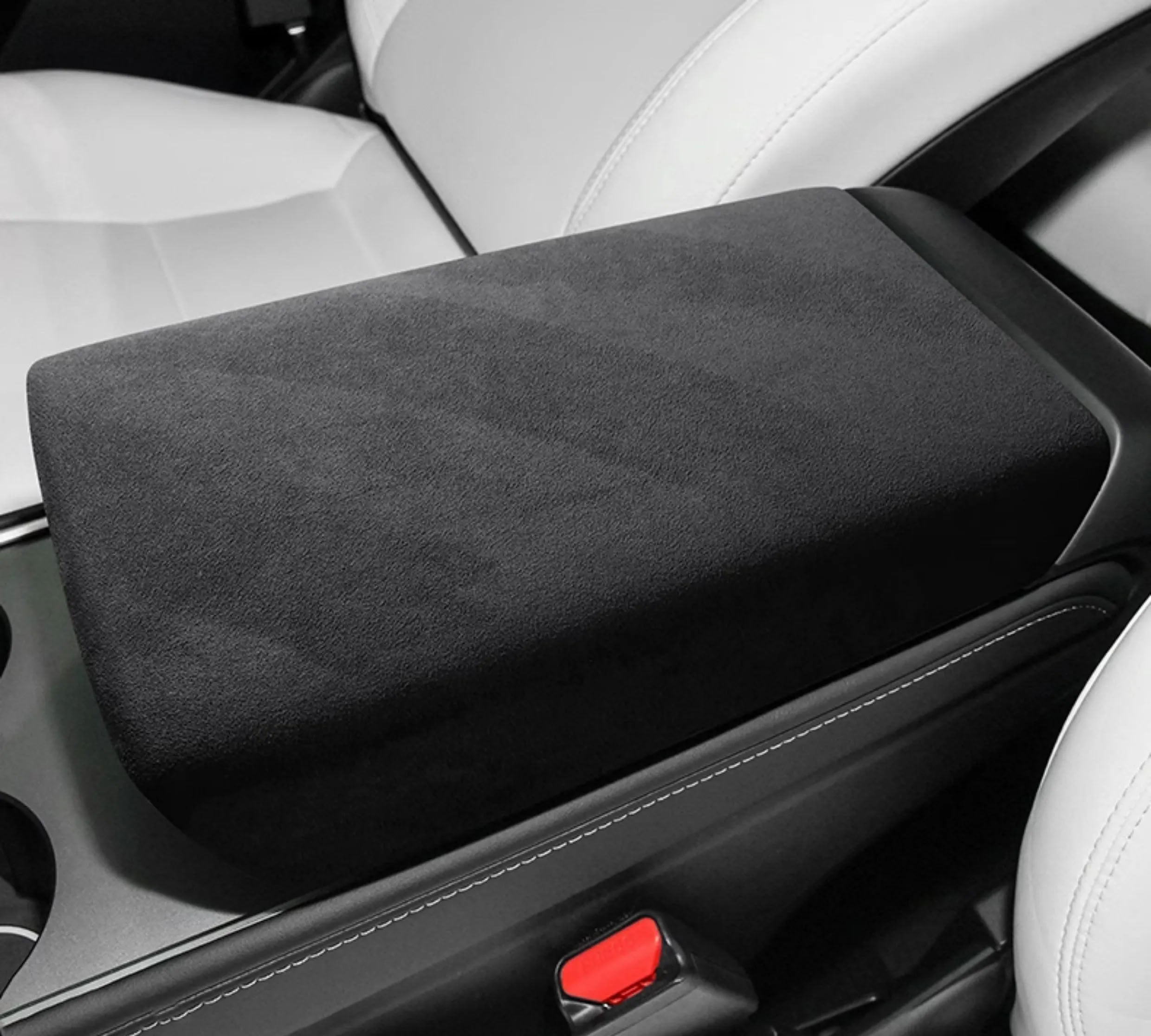 Tesla Model 3 Highland / Y Juniper Suede Armrest Cover & Interior Trim Kit (5-Piece)
