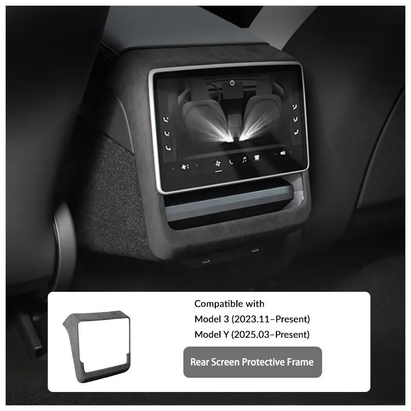Tesla Model 3 Highland / Y Juniper Suede Armrest Cover & Interior Trim Kit (5-Piece)
