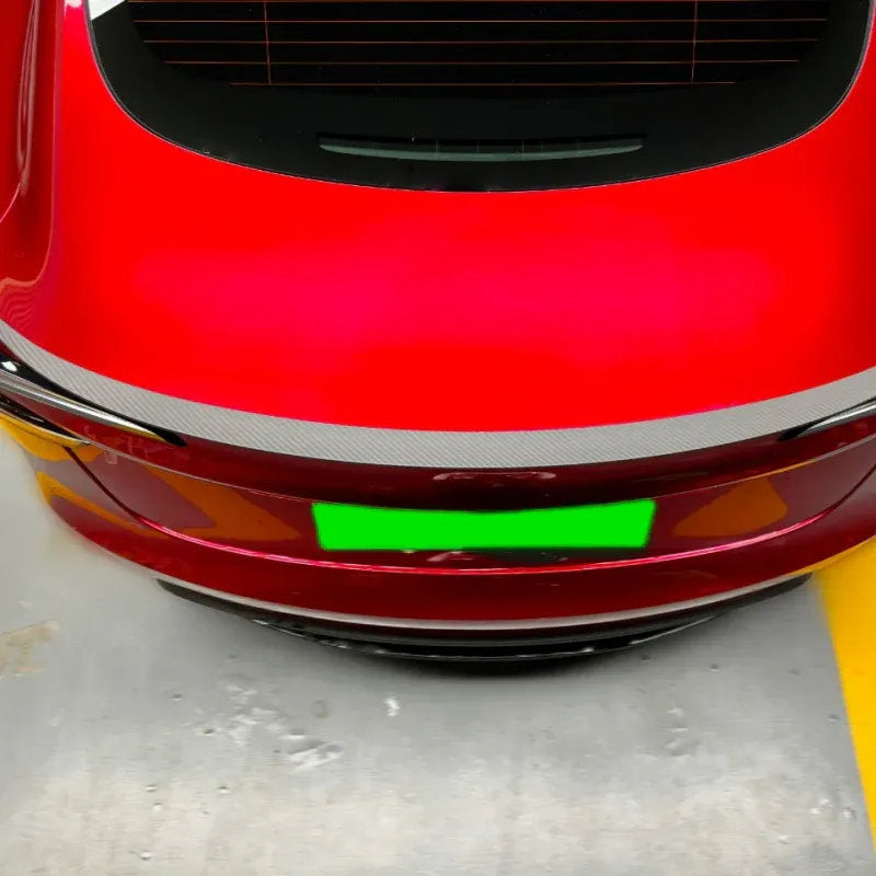 Tesla Model 3 Highland Carbon Fiber High-Performance Rear Spoiler