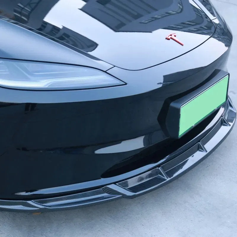 Tesla Model 3 Highland Sport Style Front Bumper Lip Kit