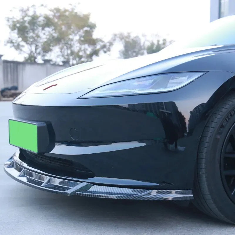 Tesla Model 3 Highland Sport Style Front Bumper Lip Kit