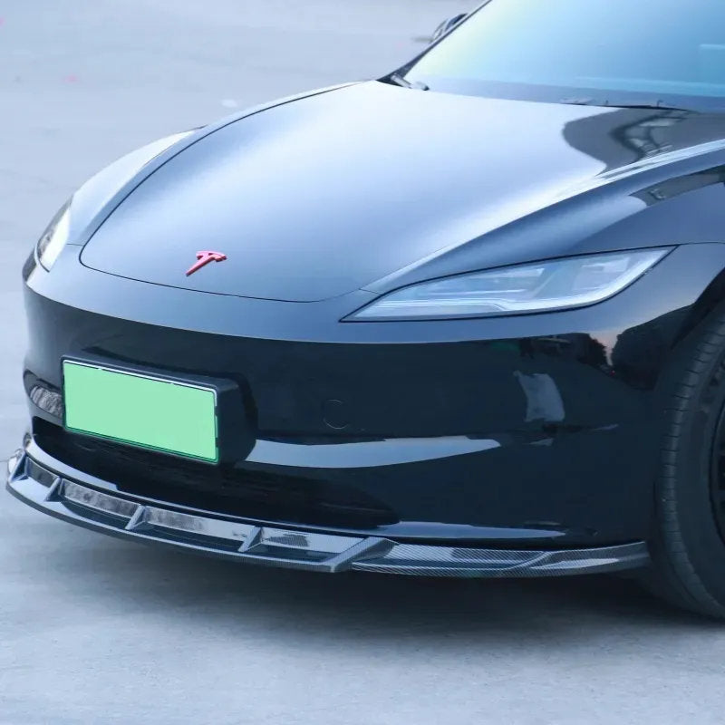 Tesla Model 3 Highland Sport Style Front Bumper Lip Kit