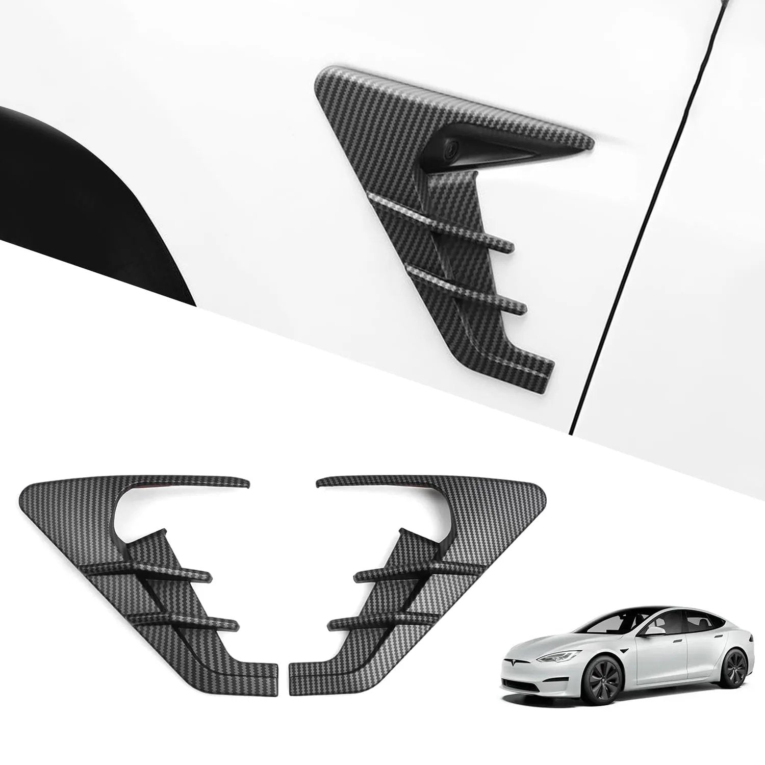 Tesla Model 3（2017-2023）/ Y（2020-2023）Side Camera Protection Cover