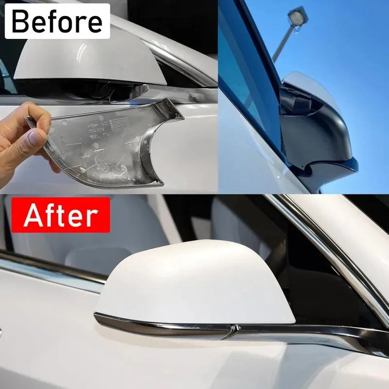 Tesla Model 3（2017-2024）/ Y（2020-2024） Mirror Base Cover Replacements