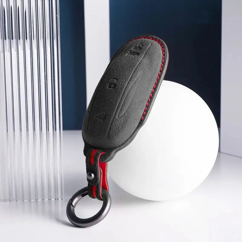 Tesla Model S/3/X/Y Key Holder in Alcantara