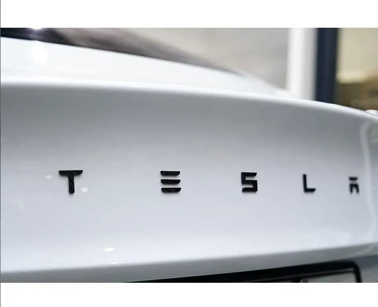 Tesla Model S/3/X/Y Lettered Emblem