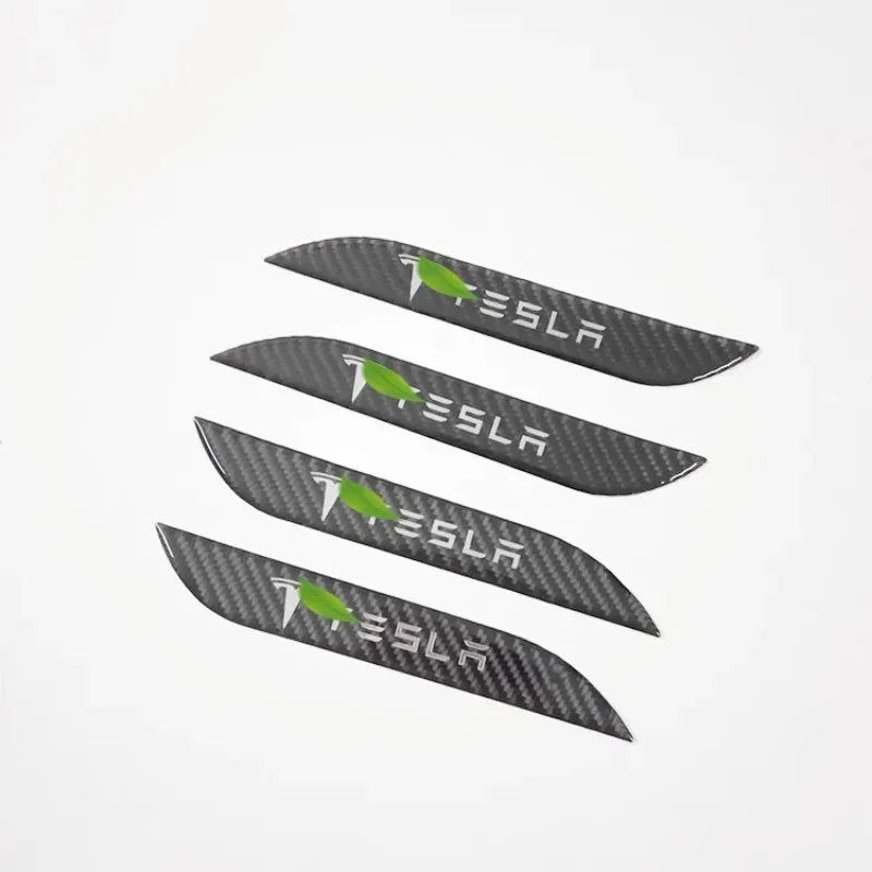Tesla Model S Door Handle Protectors (2012-2020) – Carbon Fiber Style-7