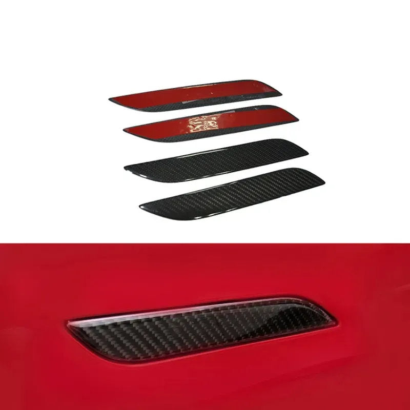 Tesla Model S Door Handle Replacement – Real Carbon Fiber Trim (2020-2023)-2
