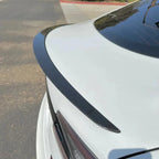 Tesla Model S Real Carbon Fiber Trunk Spoiler