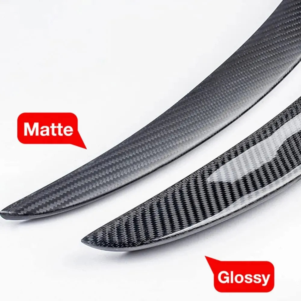 Tesla Model S Real Carbon Fiber Trunk Spoiler