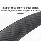 Tesla Model S Real Carbon Fiber Trunk Spoiler