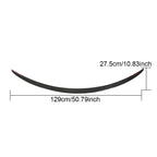Tesla Model S Real Carbon Fiber Trunk Spoiler