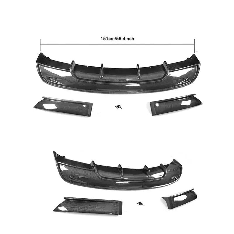 Tesla Model S Rear Diffuser (2016-2017)