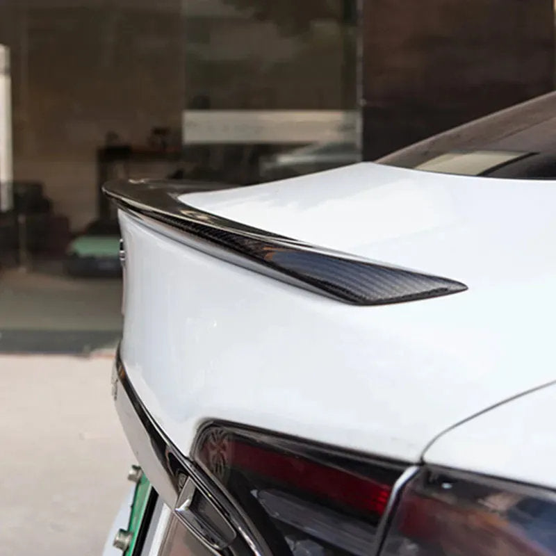 Tesla Model S (2016-2020) Carbon Fiber Spoiler - Genuine Molded Carbon Fiber
