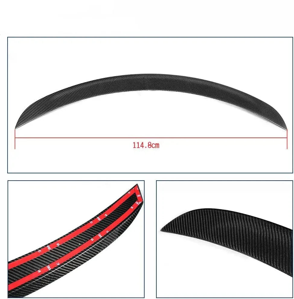 Tesla Model S (2016-2020) Carbon Fiber Spoiler - Genuine Molded Carbon Fiber