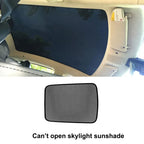 Tesla Model S (2016-Present) Glass Roof Sunshade and Front & Rear Sunroof Sunshade