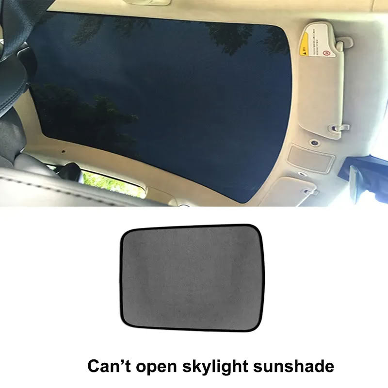 Tesla Model S (2016-Present) Glass Roof Sunshade and Front & Rear Sunroof Sunshade