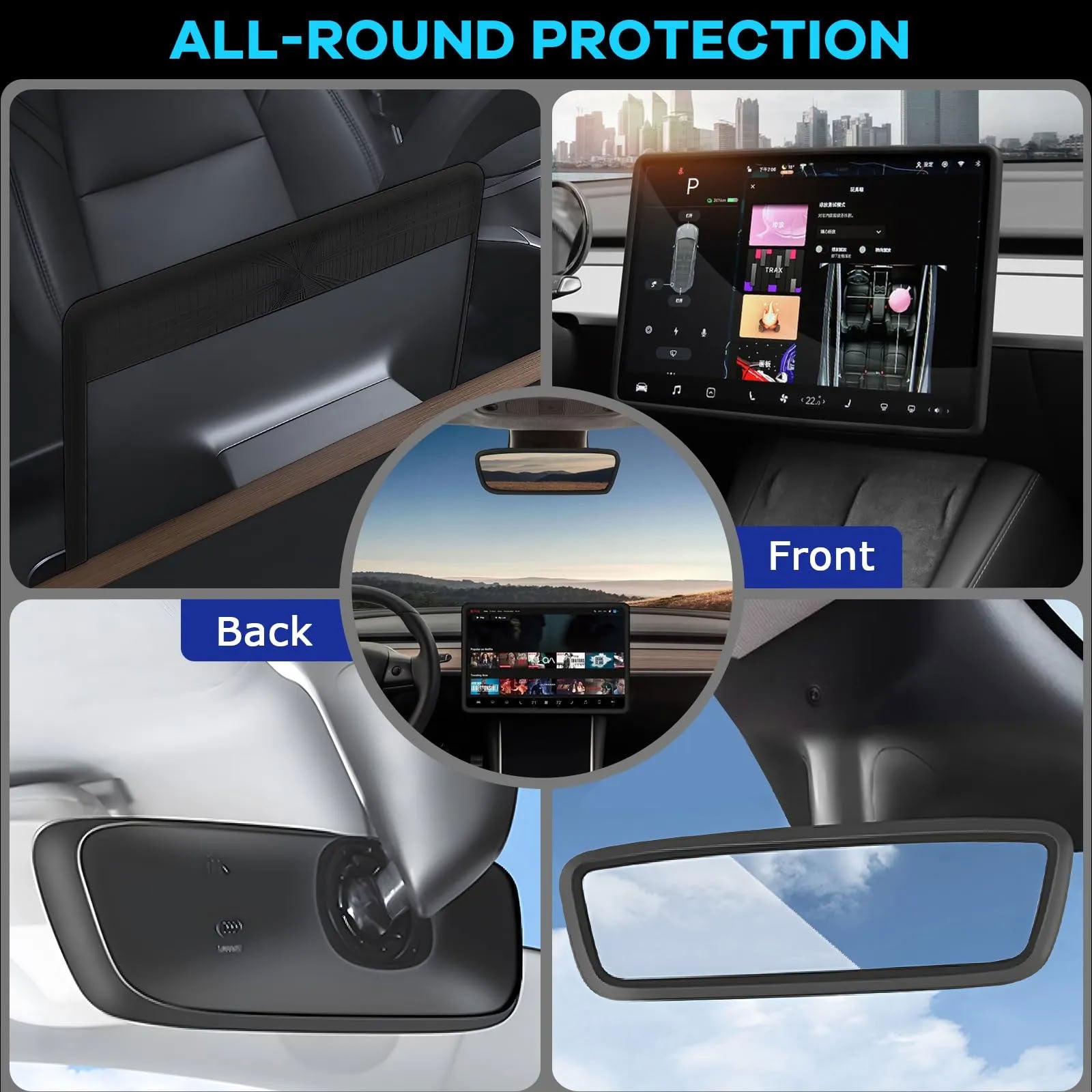 Tesla Model Y/3 Screen Protector Silicone Case