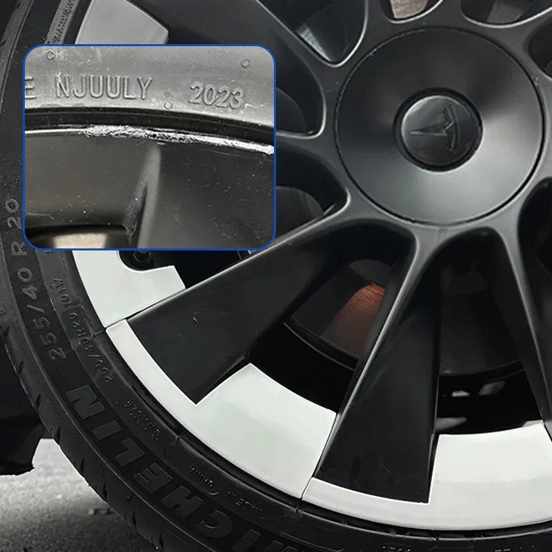 Tesla Model Y 20-Inch Wheel Rim Protector (2020-2024) – UV & Debris Protection