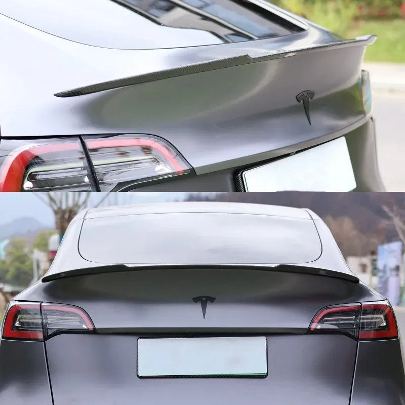 Tesla Model Y Aftermarket Spoiler (2021-2023) – Real Molded Carbon Fiber