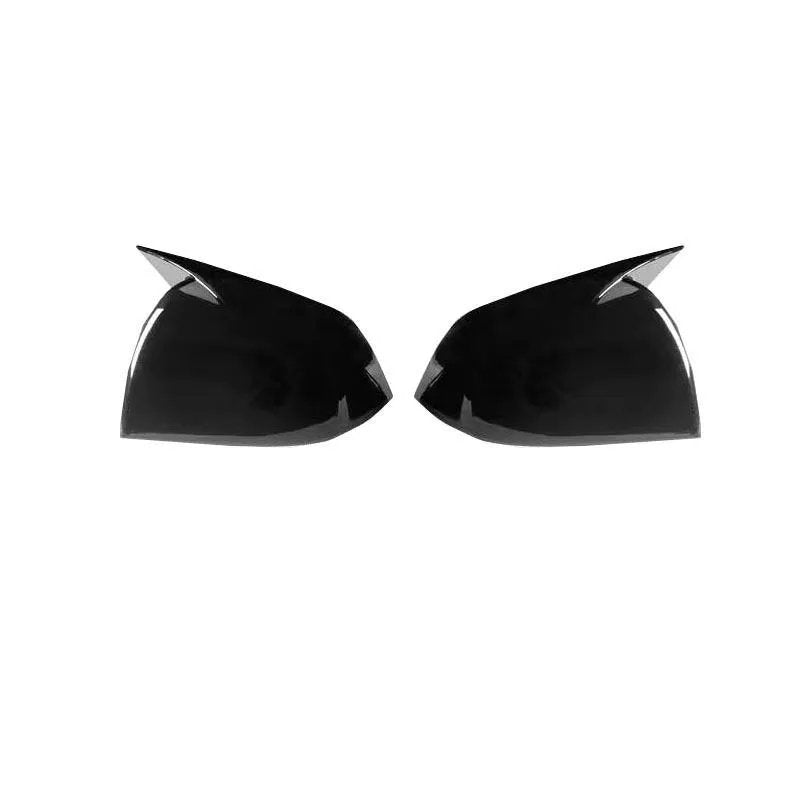 Tesla Model Y Bullhorn Shaped Mirror Covers (2020-2023)