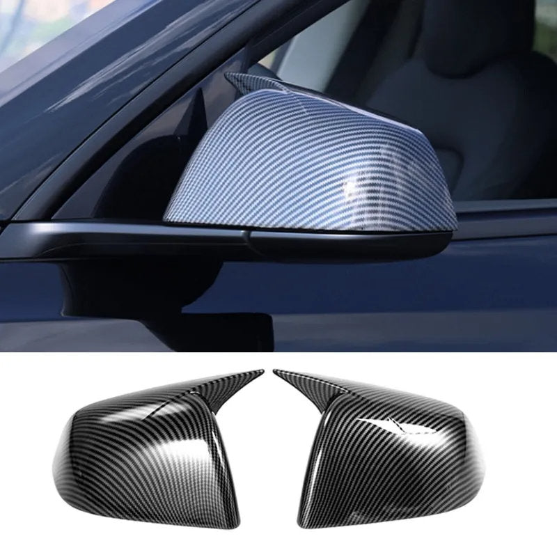 Tesla Model Y Bullhorn Shaped Mirror Covers (2020-2023)
