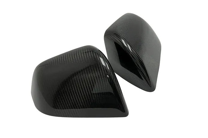 Tesla Model Y Carbon Fiber Mirror Caps (2020-2023) – Real Molded Carbon Fiber