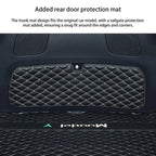 Tesla Model Y Trunk Mats – Waterproof, Soundproof, Stain-Resistant
