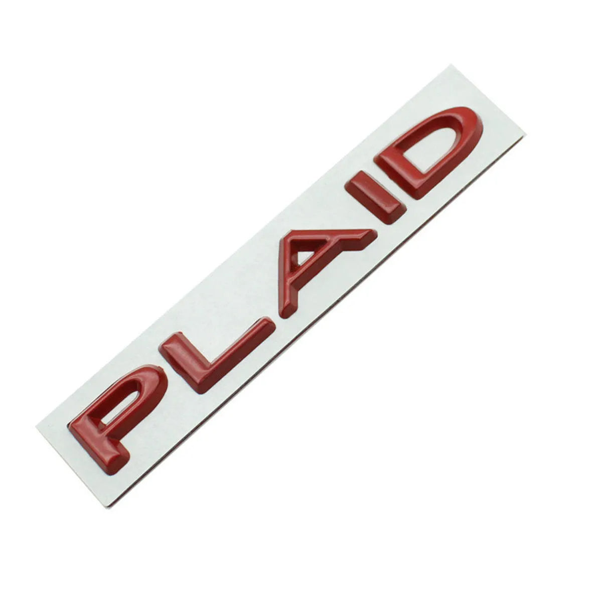 Tesla Plaid Emblem (Various Colors)