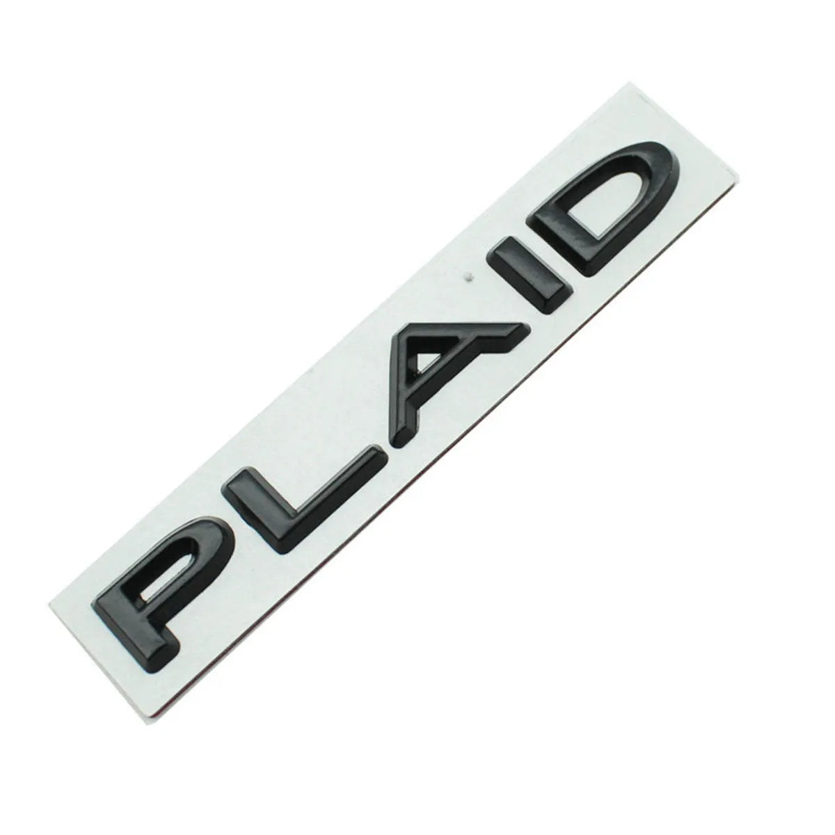 Tesla Plaid Emblem (Various Colors)
