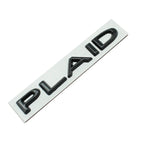 Tesla Plaid Emblem (Various Colors)